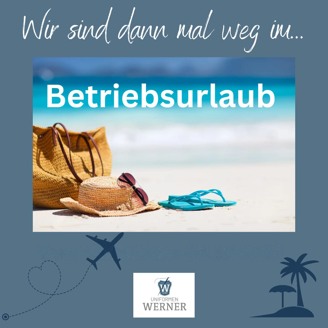 Betriebsurlaub 07.09.2026-27.09.2026
